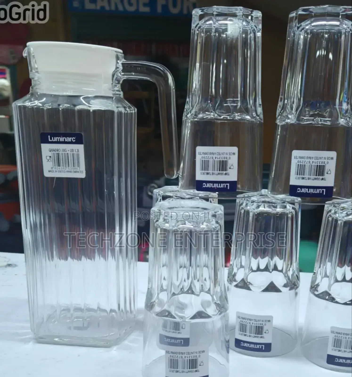 7 Pieces *Luminarc Water Set*