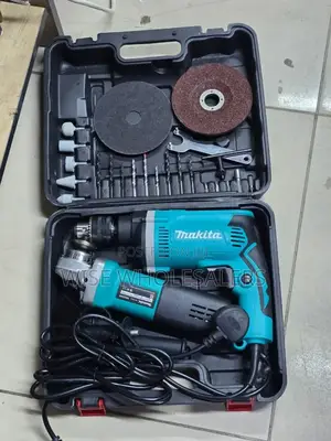 Makita Grinder + Drill Combo 
All Components Included