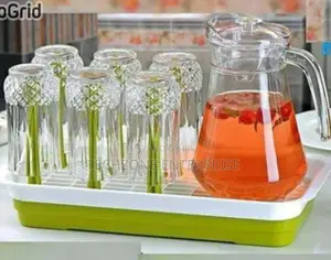 *Classic Water Jug Set(6 Glasses+1 Jug) *