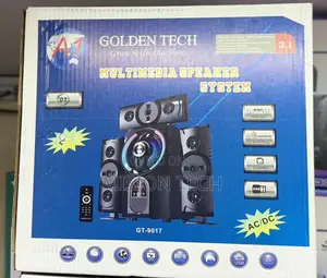 Golden Tech Gt-9017 Multimedia Speaker System, 