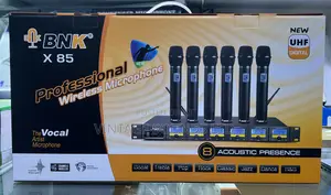 BNK X85 -6wireless Wide Audio Frequency Wireless Microphones