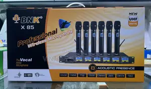 BNK X85 - 6channel Long Operating Range Wireless Microphone
