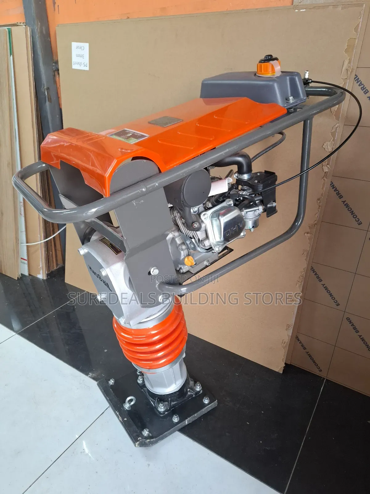 Tamping Rammer Compactor-6.5hp Loncin Engine