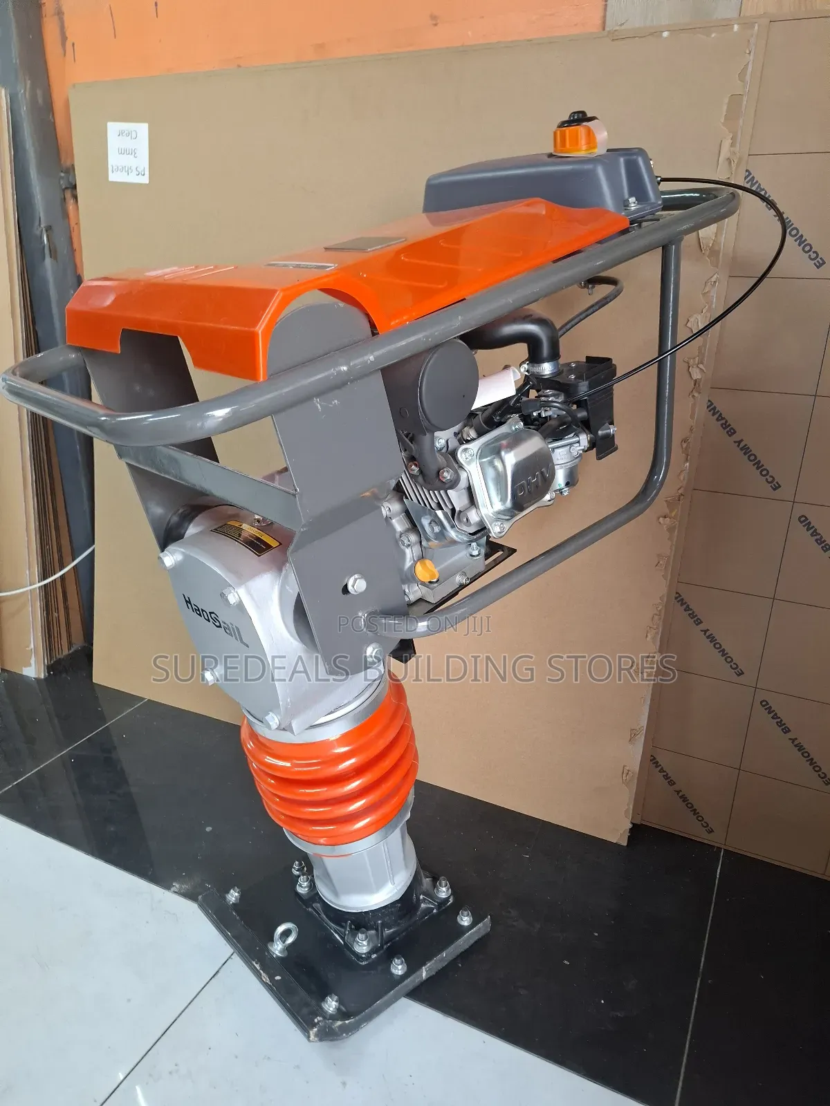 Tamping Rammer Compactor-6.5hp Loncin Engine