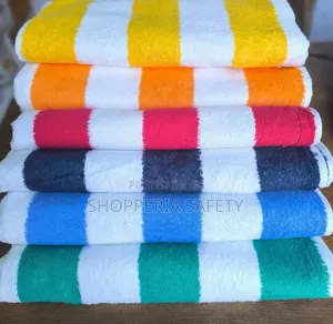 Towels for Beach. Stripped Towels