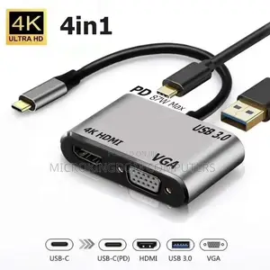 Type C to Hdmi Vga 4 Port