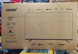 Brand New Vision 55" Smart Frameless