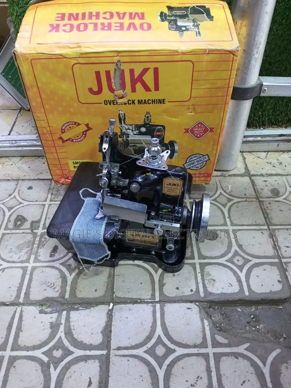Heavy Duty Juki Overlock Machine