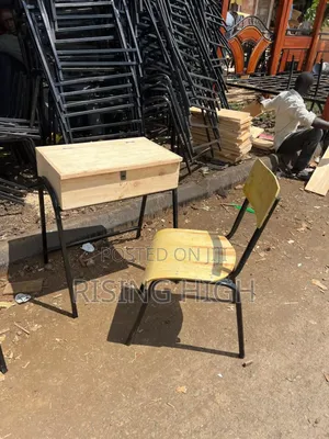 Kenya School Lockers and Chairs – Wooden