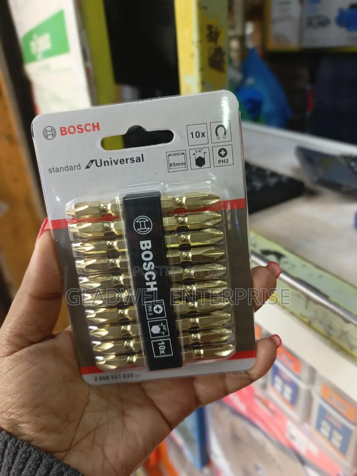 Approved Bosch 10psc Set Screw Bits