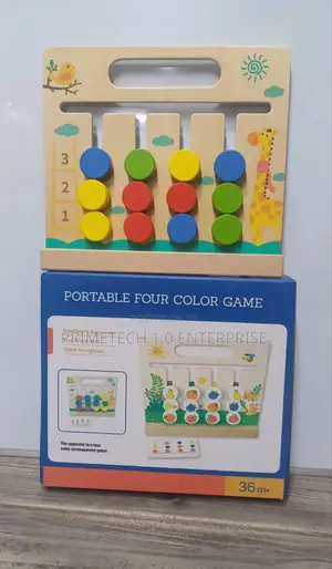 Wooden Logic Game