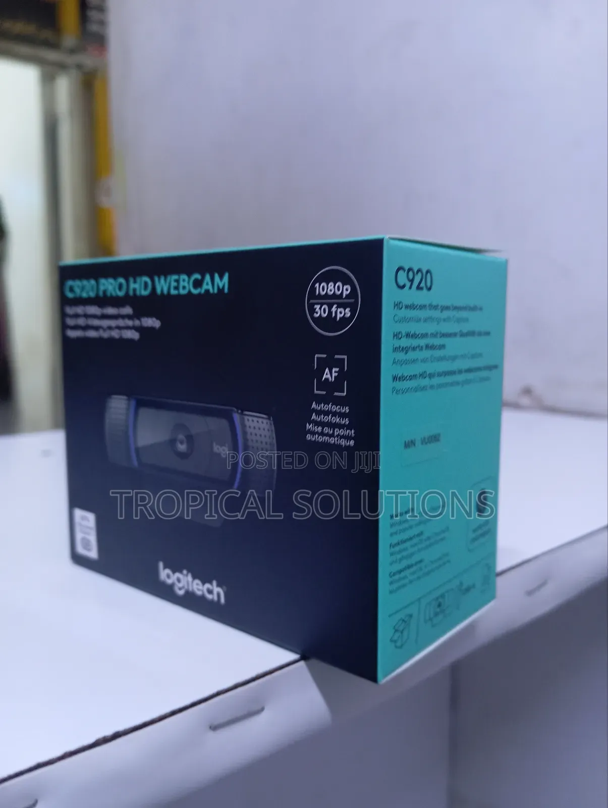 Logitech C920 Pro 1080p Webcam C920 Pro Webcam