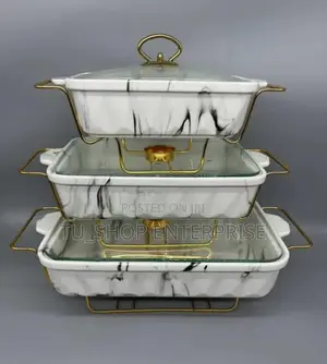 3 PCS Chaffing Dishes