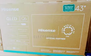 Hisense 43 Inch Qled Q6 Vidaa Smart Tv Brand New Sealed