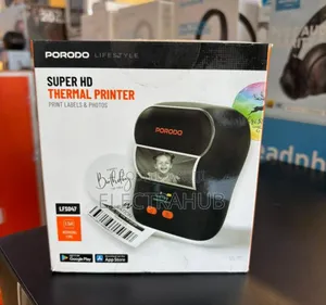 Porodo Super Hd Thermal Printer Brand New Sealed