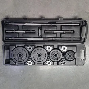 50kg Cast Iron Dumbbell Set Hand Weights