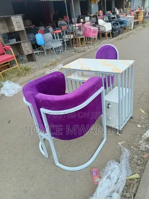 Manicure White and Purple Set, or Nail Station 