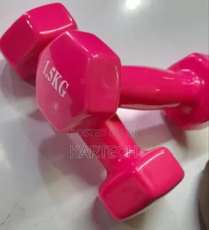 1.5kg Vinyl Rubber /Neoprene Aerobics Dumbbells (Pair)
