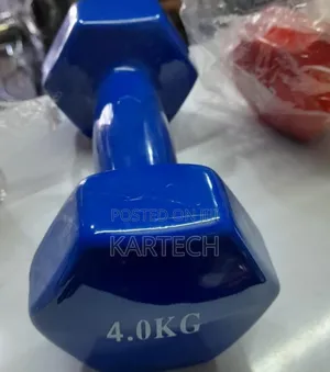 4kg Neoprene Coated Aerobics Dumbbells (Pair)