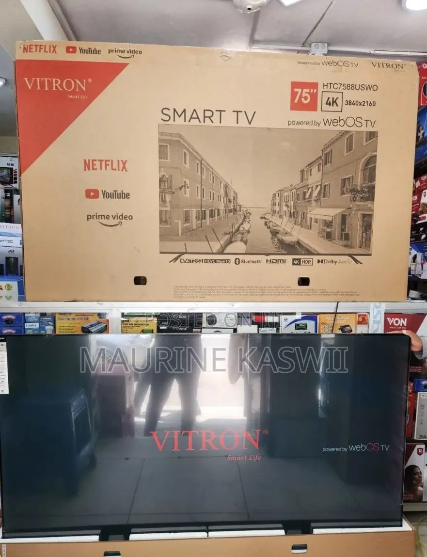 Vitron 75′′ Smart HDR-Powered by Webos