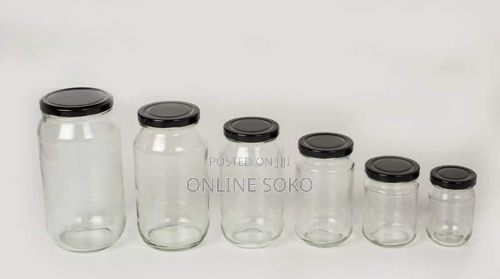 All Purpose/Multifunctional Storage Glass Jars Containers