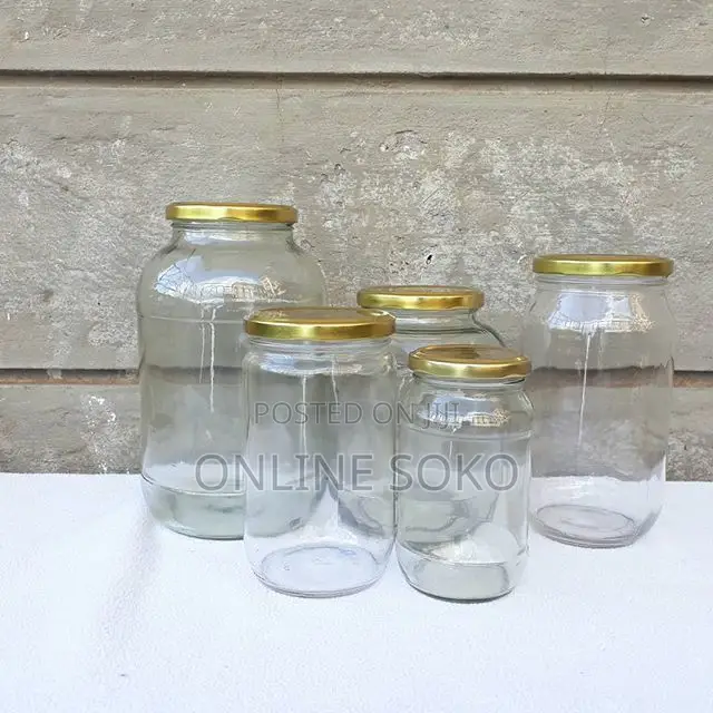 All Purpose/Multifunctional Storage Glass Jars Containers