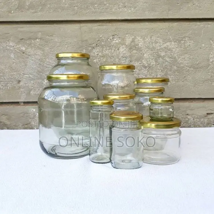 All Purpose/Multifunctional Storage Glass Jars Containers