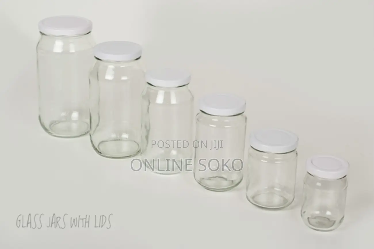 All Purpose/Multifunctional Storage Glass Jars Containers