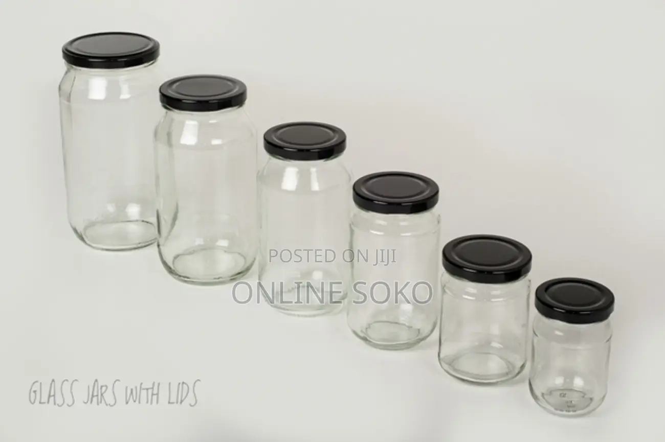 All Purpose/Multifunctional Storage Glass Jars Containers