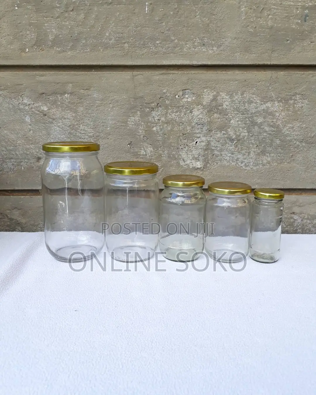 All Purpose/Multifunctional Storage Glass Jars Containers