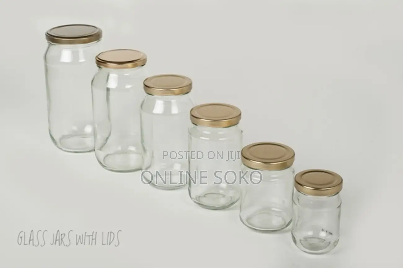 All Purpose/Multifunctional Storage Glass Jars Containers