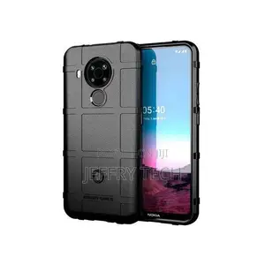 Rugged Shield Drop-Resistant Tpu Cover Case for Nokia 5.4