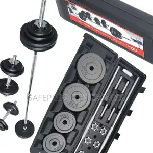 *50kg/York Barbell and Dumbbell Set* 
 *