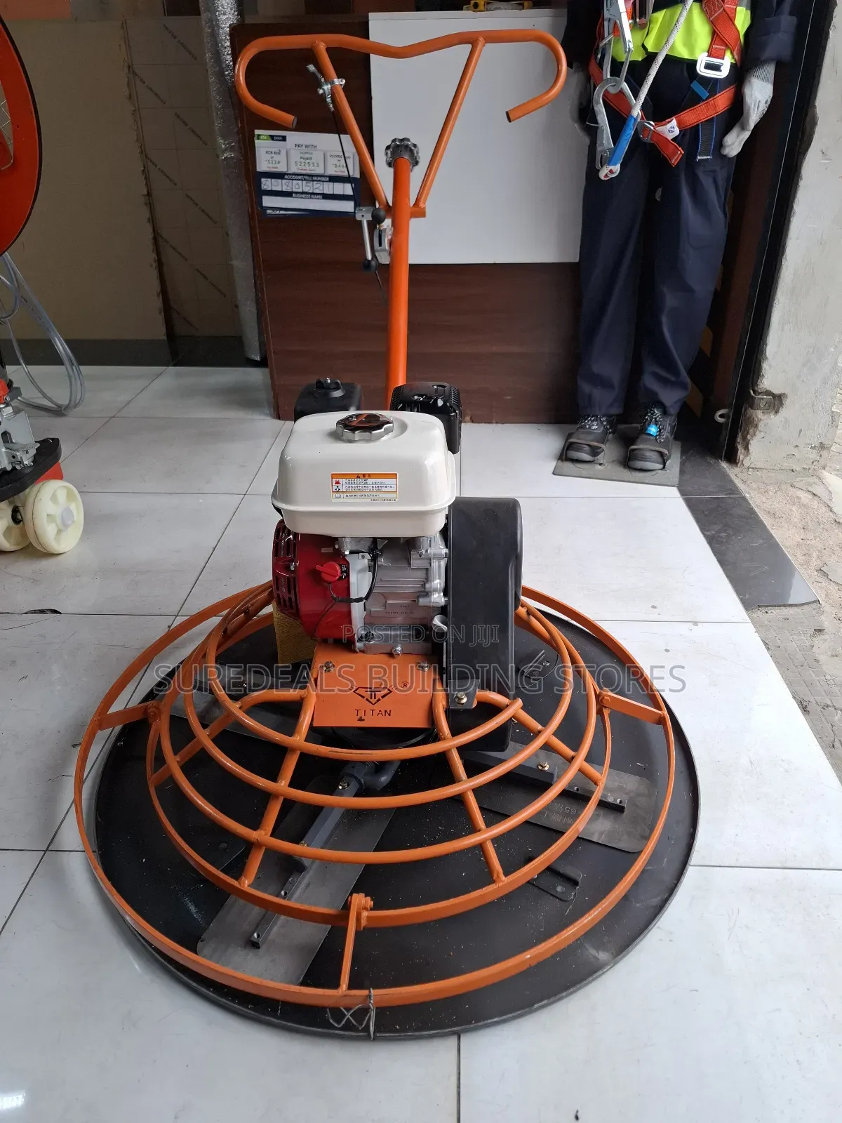 Titan Concrete Power Trowel Machine