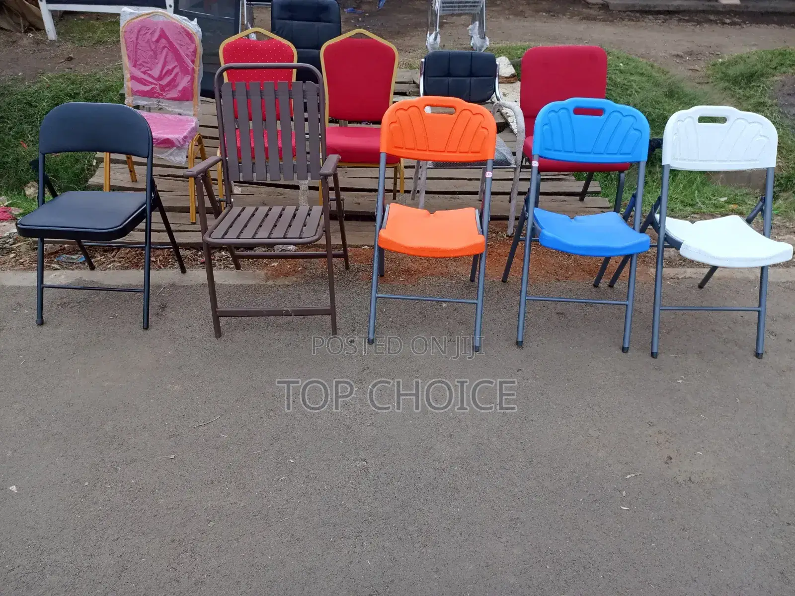 Foldable Chairs, Multiple Colour's