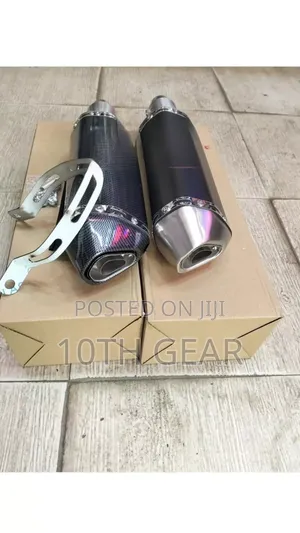 Universal Muffler With Silencer