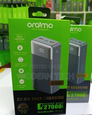 Oraimo Powernova Qf1 27000mah 22.5w Power Bank