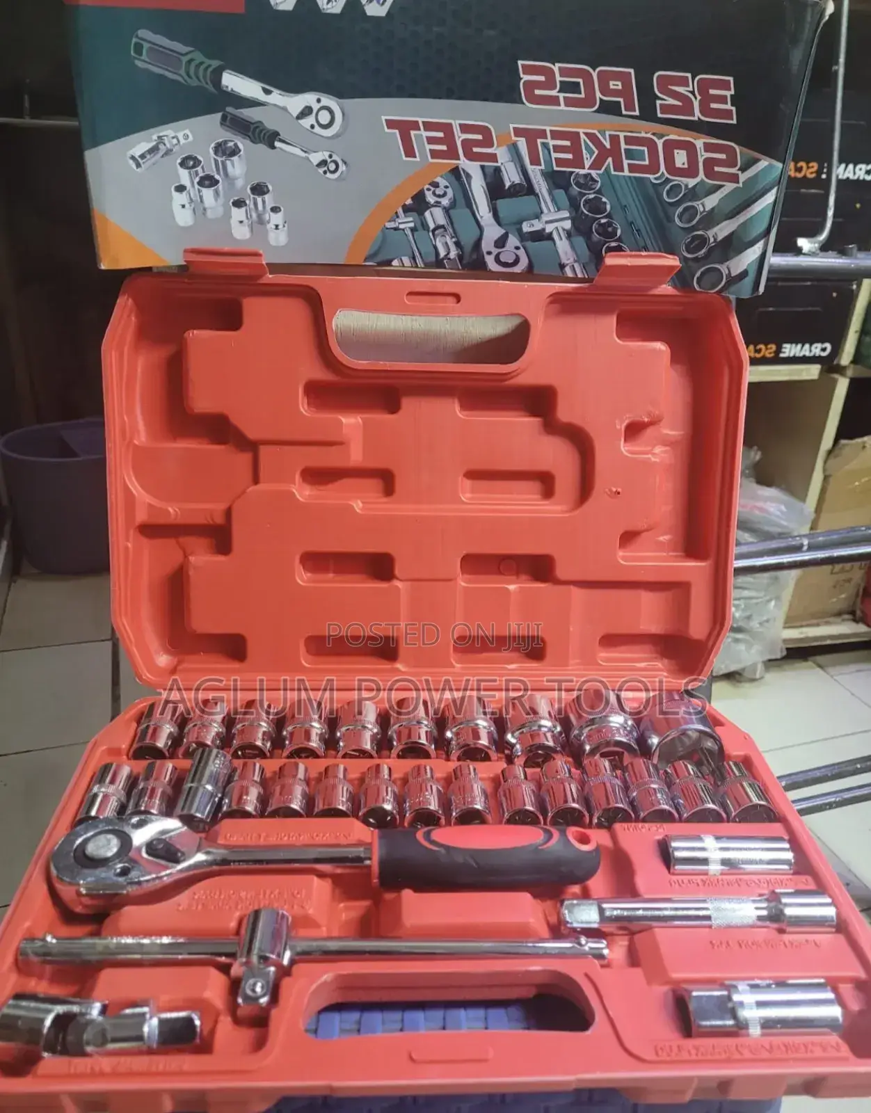 Socket Set 32 Pieces