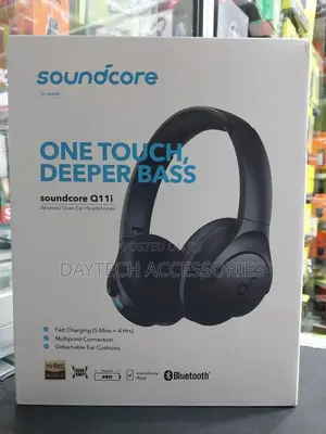 Anker Soundcore Q11i Wireless Over-Ear Headphones.