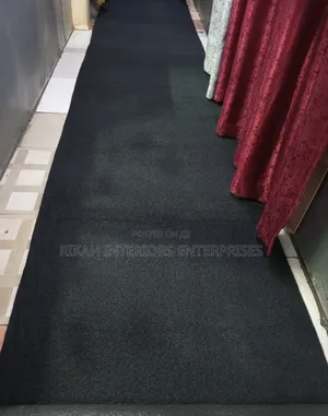 Black PVC Spaghetti Mats