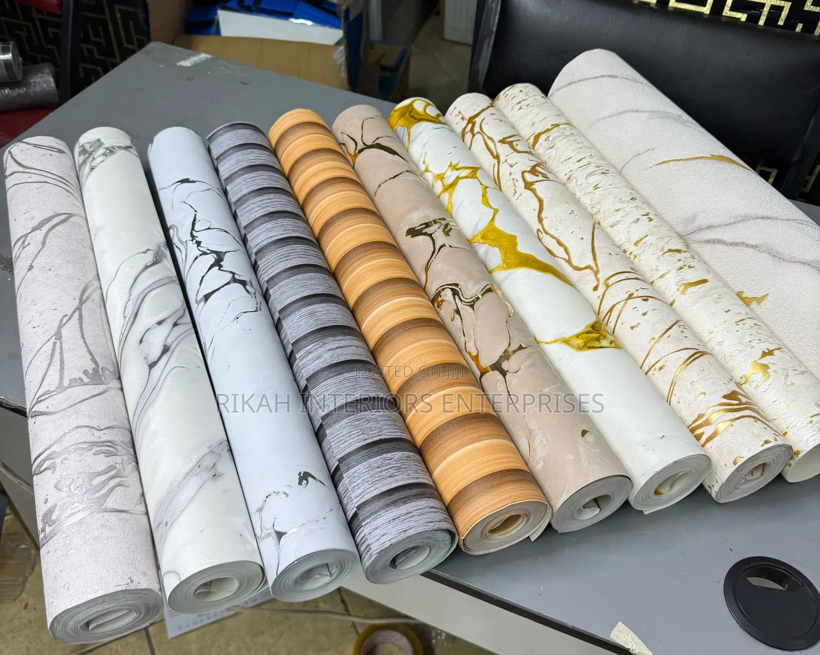 Quality Flutted Wallpapers and Marble Ones
