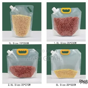 Collapsible Storage Bottle Organizer or Cereal Container2.5l
