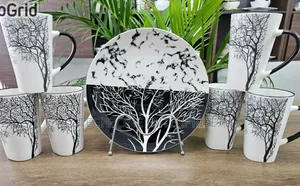 High Quality 12 PCS Tree Breakfast Set 