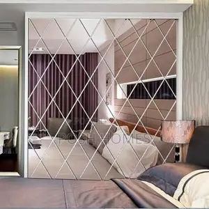 Geometric Diamond Acrylic Mirrors