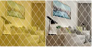 Silver Acrylic Stylish Mirrors