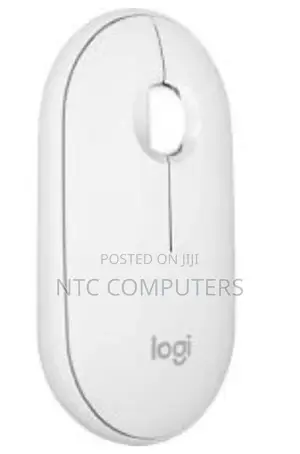 Logitech M350s Pebble 2 Bluetooth Mouse - Tonal White