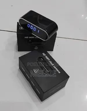 Clock Wifi Camera Hidden Spy Table Clock Camera