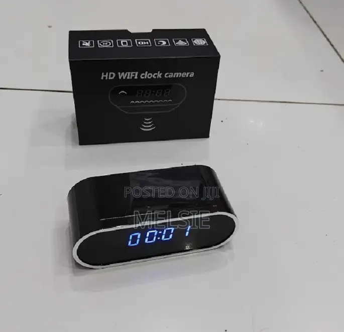Digital Wifi Clock Camera 1080p