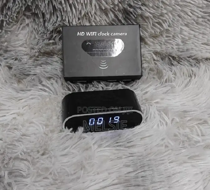 Smart Wifi Clock Camera Home Surveillance