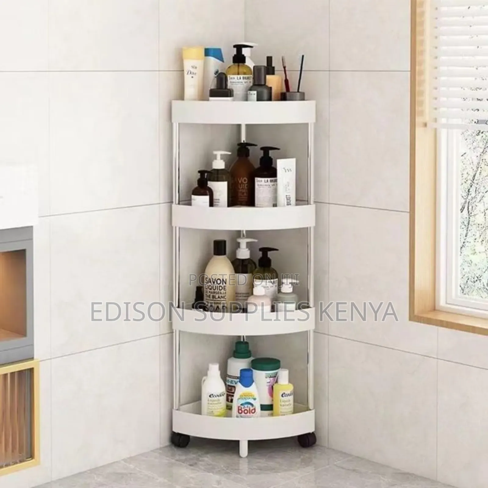 Corner Shelf Bathroom Storage and Decor Shelves